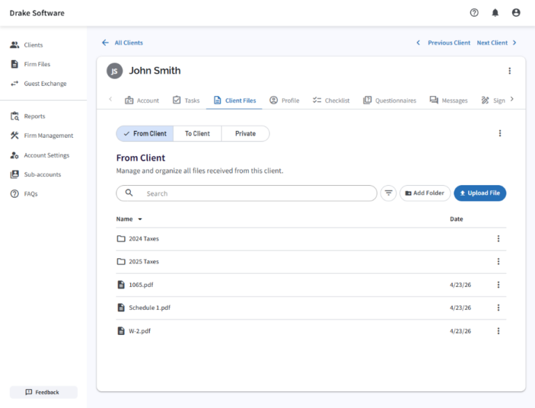 Drake Software Filing Status A Smarter, Faster, Tax Pro Experience: What’s New in the Latest Drake ...